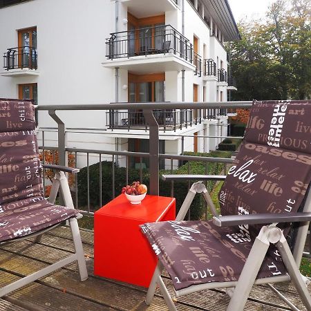 Kaiservillen Heringsdorf - Ferienwohnung Mit 1 Schlafzimmer Und Balkon Dr4 Eksteriør billede