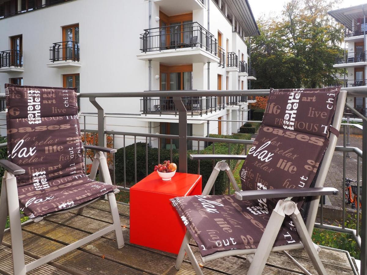 Kaiservillen Heringsdorf - Ferienwohnung Mit 1 Schlafzimmer Und Balkon Dr4 Eksteriør billede